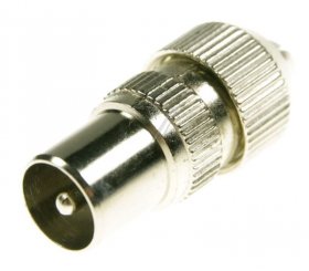Com Metal Coaxial Plugs - Metal Coaxial Plug 9.5mm Com Metal Coaxial Plugs - Metal Coaxial Plug 9.5mm