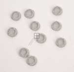 Flap - C00630610 488000630610 Stopper D 11mm Lg(v0)(10 Pcs) [Whirlpool Indesit]