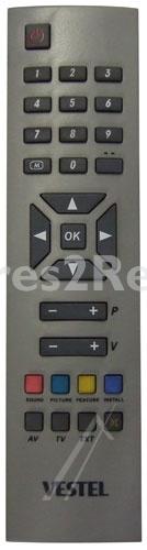 Vestel Ir remote Control - Rc1241 20132880 Vestel(eko2gray(i) (gray-s)