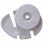 Roller For Dishwasher Basket - 50269761008 Kit basket Wheel white sx [Electrolux Aeg]
