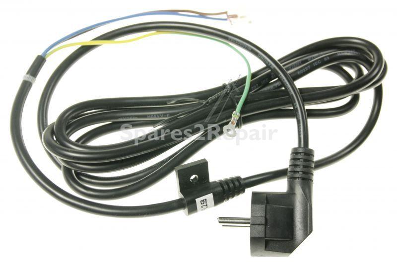 Mains Power Lead - 4055516233 Power Cord Black 2 5 [Electrolux Aeg]