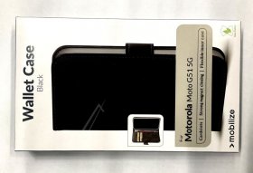 Mobilize Leather Bag Gsm - 27485 Mobilize Classic Gelly Wallet Book Case Motorola Moto G51 5g Black