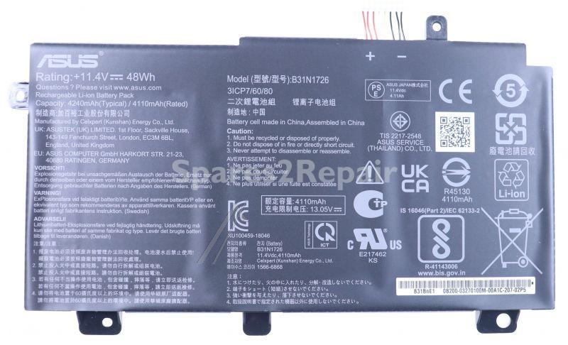 Asus Laptop Battery - Fx504gd Batt-byd Pris-b31n1726