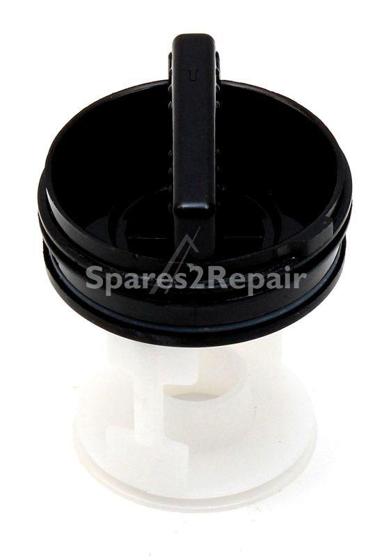 Samsung Filter Lid - Dc63-01516c Cover-filter Heba Abs T2 5 Hb Titan Gray