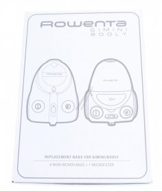 Vacuum Cleaner Bags - Zr001701 Bag-paper*6+filter [Groupe SEB]