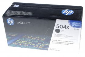 Hewlett Packard Toner Cartridge - 504x Ce250x Hp Toner Cartridge Black Cp3525 10k Colorlaserjet