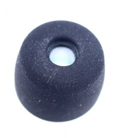 Sony Foam Pad Headphones - 504850501 Ear Piece (m) Noise Isolation (noise Isolation Earbud Tip: Size M) (1 Piece) (outside: Black-inside: Green) (for Black)