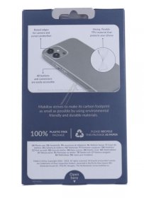 Mobilize Leather Bag Gsm - 29014 Mobilize Gelly Case Motorola Razr 40 Clear