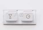 Button - C00646998 488000646998 Button On off S-p White Fc [Whirlpool Indesit]