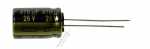 Panasonic 25v Radial Electrolytic 105 De - 470uf-25v Eeufc1e471 Elcap Radial Pan 105° Low Impedance 10x16mm -rohs-