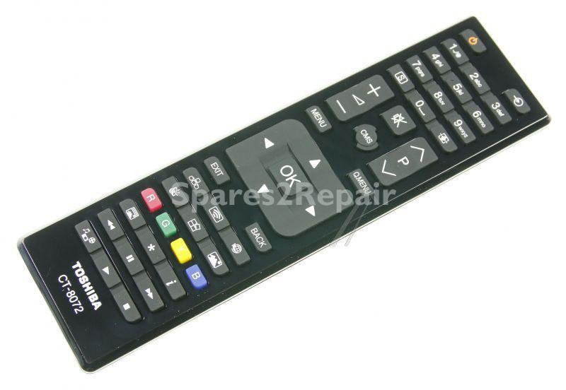 Ir remote Control - R-c 4878 23385598 R-c 4878 Toshiba Ct-8072(gray-s)(blk-p) [Vestel]