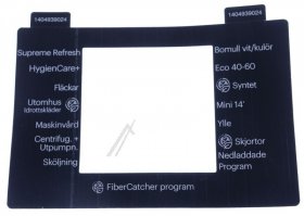 Arcelik Switch Screen - Inlay-swedish