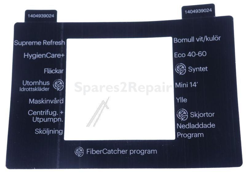 Arcelik Switch Screen - Inlay-swedish