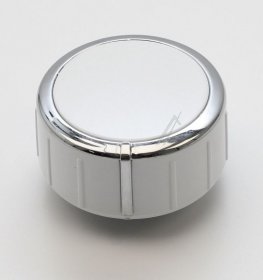 Control Knob - C00532990 488000532990 Knob Asm Ring Chrome Side G white [Whirlpool Indesit]