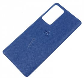Motorola Battery Compartment Lid - 5s58c19373 Battery Cover Edge 20 Pro Blue Vegan Leather (xt2153)