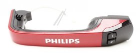 Philips Saeco Hand Grip - 996510080387 Handle Cover Assembly Monza Red