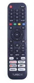 Vestel Ir remote Control - R-c 45250 23910689 R-c 45250 Turbo-x (gray-s)(black-p)