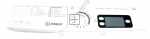 Front Housing - C00362218 482000092910 Control Panel+handle Ewde71680wde [Whirlpool Indesit]
