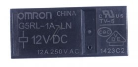 Omron Pcb Relay To 12v - 12vdc 12a-250vac G5rl-1a-ln-dc12 Relay 1 Normally Open Contact
