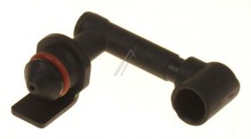 Saeco Hose Coupling - 421944035671 Black Carafe output Steam Connector d1 3 V2 Hgo-t As