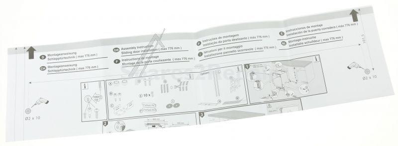 Jigs - 140035669070 Template built-in fsb52620z [Electrolux Aeg]