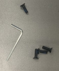 Soflow Screw - 800 219 29 4 Screws Package For Steering Head Black Color