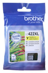 Brother Cartridge - Lc422xly Ink Cartridge Yellow 1 5k