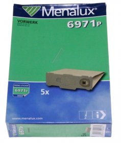 Vacuum Cleaner Bags - 6971p 9001961649 Dust Bags X 5 [Electrolux Aeg]