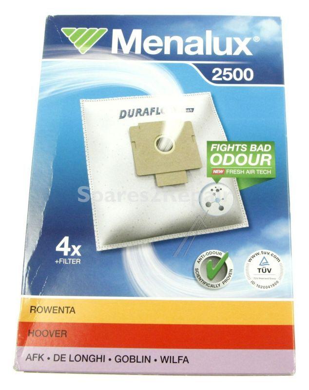 Vacuum Cleaner Bags - 9001961458 2500 4 Bags+1mcf To Cut [Electrolux Aeg]