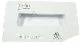 Detergent Dispenser Cover - 2420709551 C00899597 Detergent Drawer Front Cover Assembly [Arcelik]