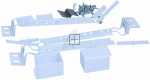 Schlep Hinge - 140046408088 Integrated Door Mounting Kit c [Electrolux Aeg]