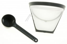 Coffee Filter - Kw716813 Permanent Filter & Measure Spoon (kw716813) [Delonghi]