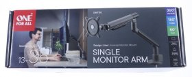 One For All Monitor Holder - Dm7110 Monitor Halterung Design Single Black