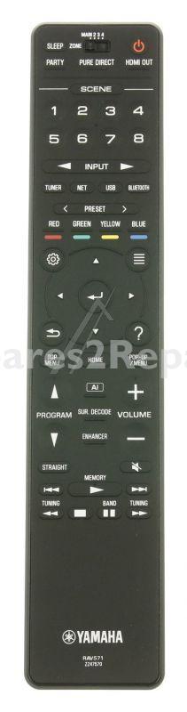 Yamaha Ir remote Control - Rav571 Zz475700 Remote Control For Yamaha Rx-a2080