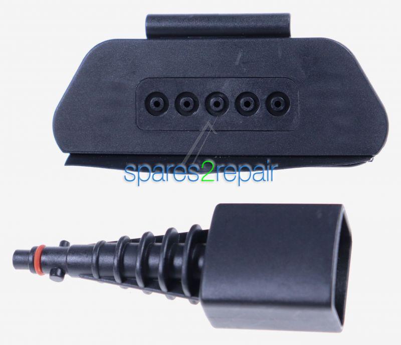 Vacuum Cleaner Nozzle - As00003147 Assembly access vetri-tess + Racc conico 4175 [Delonghi]