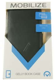Mobilize Leather Bag Gsm - 24677 Mobilize Classic Gelly Wallet Book Case Motorola One Black