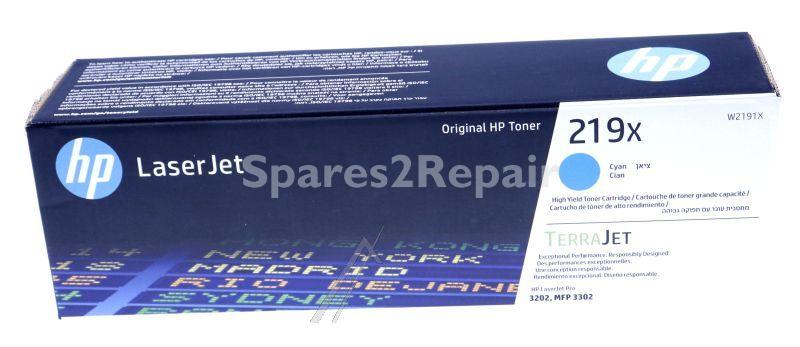 Hewlett Packard Toner Cartridge - W2191x Hp W2191x-219x Cyan Toner