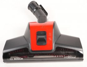 Turbo Nozzle - 17008697 Turbo Nozzle Without Logo Black Switchable Click-connection Plastic Sole With Wheels [Bosch Siemens]