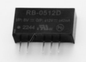 Recom Fixed Voltage Regulator - Dc-dc-converter 5v:+--12v +--42ma Sip7 - RB-0512D