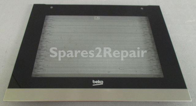 Oven outer Door - 210444003 C00924079 Front Door Glass Group [Arcelik]