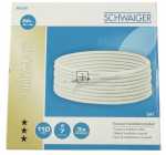 Schwaiger Cable/plugs/adapter - Kox850012 Coaxial Cable 50m 110db 7 0mm 3-layer Shielding