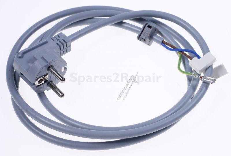 Haier Mains Power Lead - 0530009771 49051108 Mains Cable Eu Grey