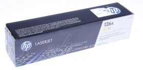 Hewlett Packard Toner Cartridge - 126a Ce312a Toner Cartridge Yellow 1k