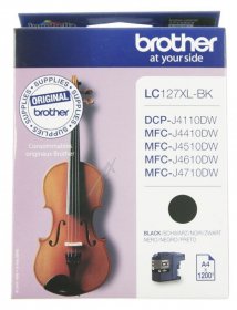 Brother Cartridge - Lc127xlbk Black Ink Cartridge