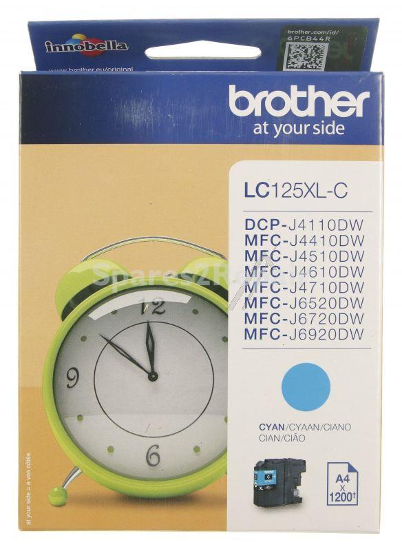 Brother Cartridge - Lc125xlc Ink Cartridge Cyan