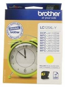 Brother Cartridge - Lc125xly Yellow Ink Cartridge