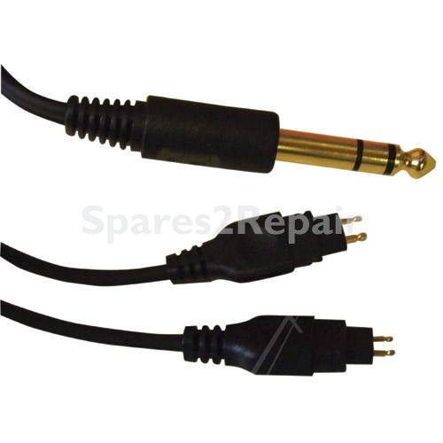 Sennheiser Jack Headphone Cable - 092885 Cable 3m Jack Plug 6 5mm For: Hd650 Hd660 S