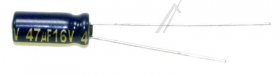 Panasonic 16v Radial Electrolytic 105 De - 47uf-16v Eeufc1c470 Capacitor Eeufc1c470 Rad 105° 5x11mm -rohs-conform- Low-imp