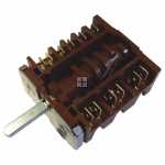Oven Switch - C00327269 481227328013 Hex code Switch Seven46 27266 50 [Whirlpool Indesit]