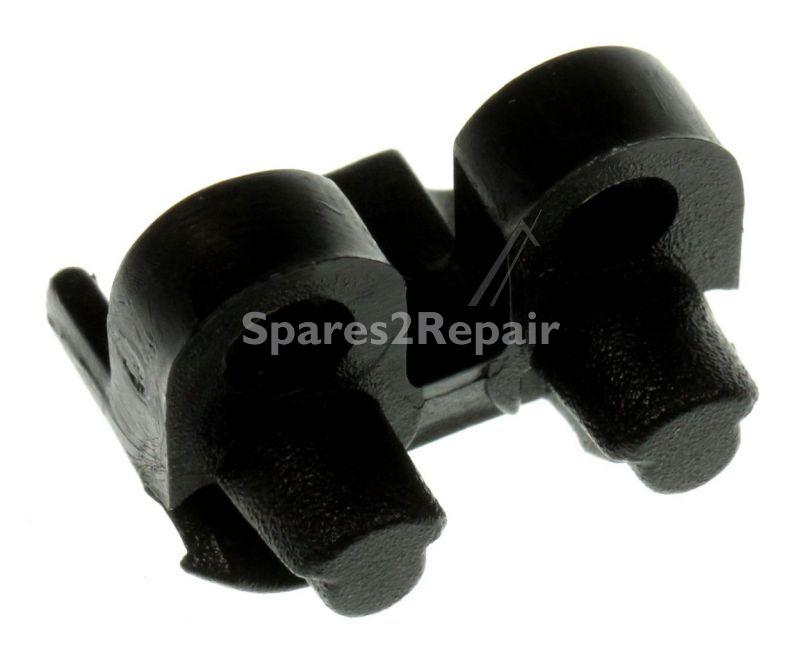 Saeco Fixings And Brackets - 421944056222 Deep-black Front Flap Mounting Insert V2 Smrg